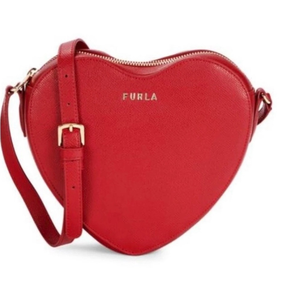 Furla Red Heart-Shaped Crossbody Bag SOLD OUT everywhere